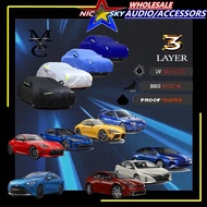 Toyota 3Layer Super-Premium YMC Carcover Protector Waterprof Dust Rain Protection PRIUS SUPER-MK4 SU