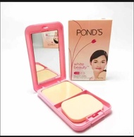 Bedak Ponds white beauty set kaca
