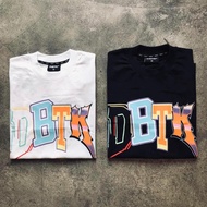 DBTK series-unisex cotton shirt black and white casual round neck T-shirt