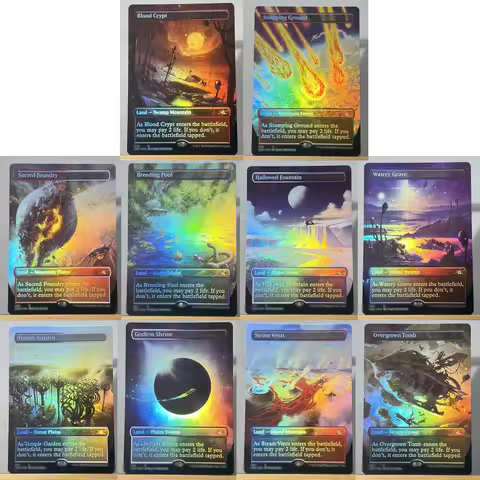 UNF MH3 LTR MH2 FOIL5-02 Tcg proxy magic cards shock land Arid Mesa hallowed fountain fetch lands Mi