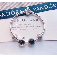 สร้อยข้อมือ PANDORA_ของแท้ 100% S925 เงินสเตอร์ลิงออกแบบเดิมสำหรับของขวัญวันเกิดแฟนภรรยา