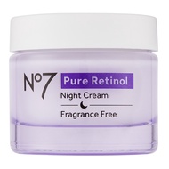 No7 Pure Retinol Night Repair Cream 50ML นัมเบอร์เซเว่น เพียว เรตินอล ไนท์ รีแพร์ ครีม 50มล.
