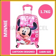 3D Cartoon 18 Inch Kids Luggage Bag Travel Kids Travel Bag Cute Bagasi Budak Beg Luggage Budak Beg T