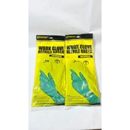 Safety glove nitrile green kw. Safety Gloves1000848