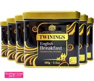 &lt;英國直送&gt; Twinings 唐寧 罐裝茶葉 英式早餐茶/ 格雷伯爵茶 English Breakfast Tea/ Earl Grey Loose Tea in Tin 600g  - 格雷仕女茶 紅茶 泡茶 沖茶 沏茶 英國代購 預購