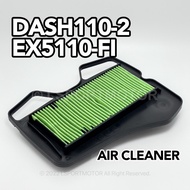 HONDA DASH110 2 FI / EX5110-FI AIR CLEANER AIR FILTER (STANDARD) DASH1102FI DASH2 FI DASH NEW EX5 11