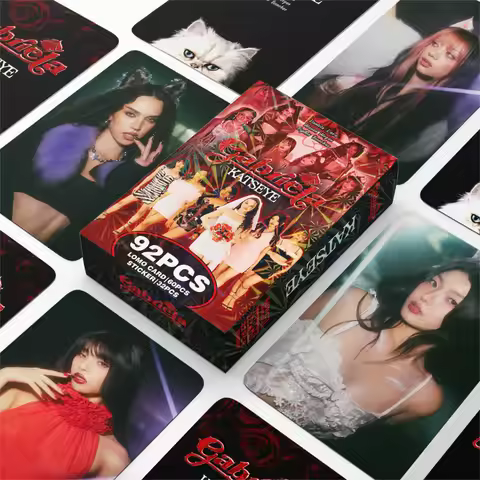 92pcs/Box KATSEYE Single Gabriela PhotoCards Kpop SHINEE ZB1 Idol Lomo Cards For Boys Girls Gifts