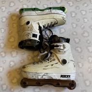 ROCES - White 5th Element Aggressive Inline Skates (US7 / USED)