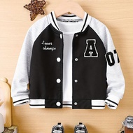 KLIKEN ID Varsity Baseball Jacket for Girls and Boys 1 2 3 4 5 6 7 8 9 10 11 12 Years Baseball Jacke