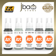 AK Interactive AK11160 AK11161 AK111162 AK11163 AK11164 Acrylic Paint 17ml 3rd Generation