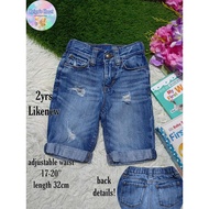 Denim shorts for kids