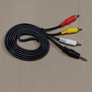 3 To 1 RCA Cable/1.5 Meter RCA Cable/3 To 1 Jack