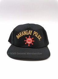 Barangay Police Ballcap Embroidered Logo With Adjustable Strap