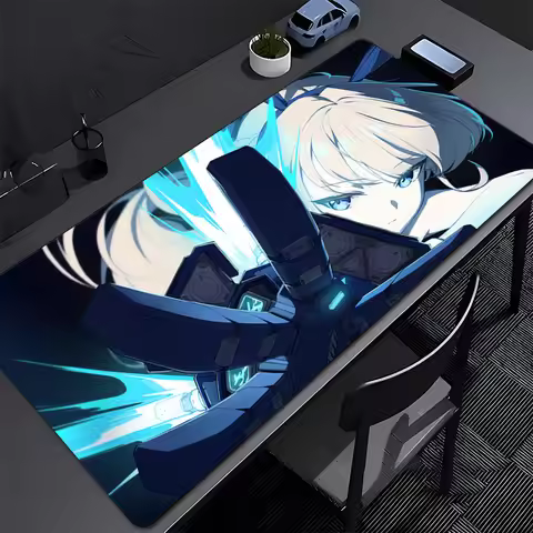 Mousepad Large Blue Archive Asuma Toki Gaming Keyboard Gamer Mouse Pad on The Table Desk Mat coaster