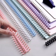 DIY Spira Loose Leaf Binding Strip 30 Hole Binder A4 B5 A5 A6 Paper A7 Ring Binder