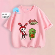 【Mai zen Sisters】Tshirt For Kids Ready Stock Tshirt Budak 100% Cotton Premium Short Sleeve Crew Neck
