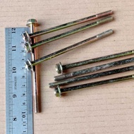 M6X100 YELLOW HAT BOLT FLANGE BOLT M6