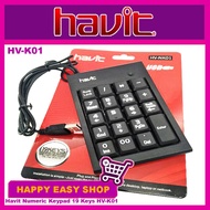 Official Havit Numeric Keypad 19 Keys HV-K01