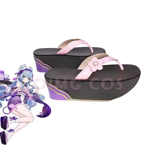 Genshin Impact Yumemizuki Mizuki Cosplay Shoes Anime Style Chinese Women Halloween for Game