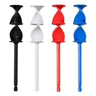 4pcs/Set Dayung Mixer Epoxy Pengaduk Resin Alat Pengaduk Cat Reusable Mixer Resin Alat Aduk Cat