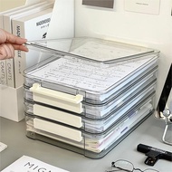 A4 Paper Storage Organizer Documents Storage Desk Organizer Case Paper Sorting Container Organizer