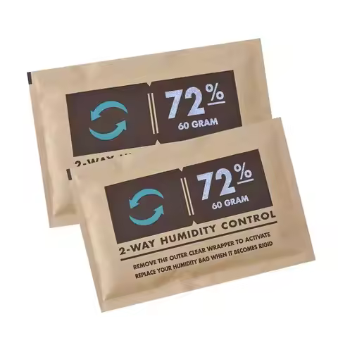 5 pcs Pack Cigar Moisturizing Bag Humidity Pack 69% 72% 75% 8g 60g 2 way Humidity Bag Cigar Moisturi