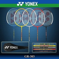 Adult And Children BADMINTON Racket YONEX GR 303 BONUS COVER And GRIP ORI