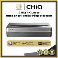 CHIQ B8U Ultra Short Throw 4K Laser Projector