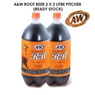 A&W ROOT BEER READY STOCK 2” x 2 BOTTLE