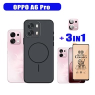 OPPO A6 Pro A6X A6T Shockproof Matte Phone Case 3in1 OPPO A6 A6S A5X A5 A5 Pro A5i Pro A60 A79 A98 A