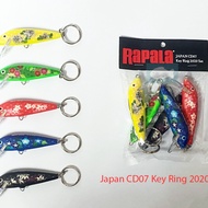 [In Stock] Rapala Japan CD07 Key Ring 2020 Set (5 pcs) CD07/J20-SET