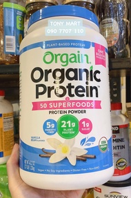 BỘT PROTEIN HỮU CƠ ORGAIN ORGANIC PROTEIN & SUPERFOODS 122KS - USA
