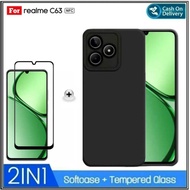 2IN1 PACKAGE Case Realme C63 4G C65 4G Note 50 4G C67 4G C51 NFC C53 NFC C31 C30 C33 SoftCase Premiu
