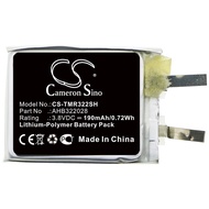CS Replacement Battery for TomTom Runner Cardio,Runner,Spark 8rs00 PN:AHB322028 190mAh / 0.72Wh