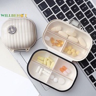 [WillbehotS] Pill Box Travel Mini Pill Box Lightweight 7 Compartment Medicine Pill Case Pill Box Medicine Organizer Medication Pill Organizer [NEW]