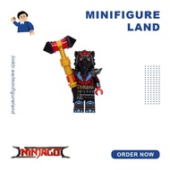 Lego Ninjago - Ras Lord - Pearl Dark Gray Armor - 71822