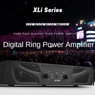 XLi Series 2x350W/600W/800W/1000W 2U Professional Power Amplifier Audio DJ Equipment Subwoofer Amplifier For Line Array Speakers Preamplifier Home Karaoke Preamplifier System--&amp;&amp;