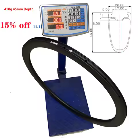 New Arrival OEM Cycle 700C Ultralight Model Cycling Wheel Cyclocross Bicycle 26mm Carbon Rims 45 mm 