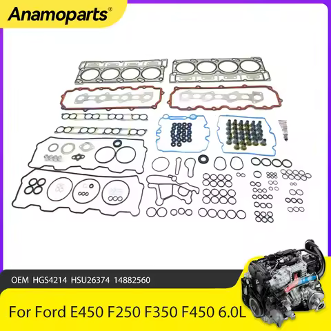 Engine Parts Head Gasket Set Fit 6.0 L Diesel For Ford E350 Van E450 F250 Truck F350 F450 F550 F-250