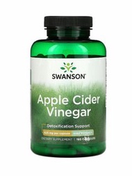 美國 Swasnon Apple Cider Vinegar蘋果醋625毫克，180粒膠囊