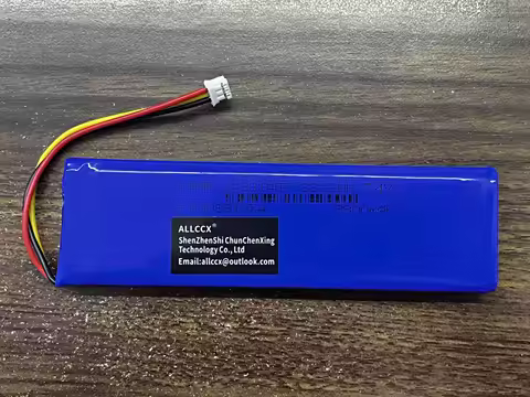 DVD Player Battery ALLCCX 7.4V 3800mAh Replacement DVD Player Battery 1438145P For Sylvania SDVD1087