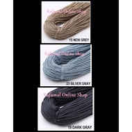 BENANG TALI PP CHINA 3MM {200 GRAM} (COLOUR OPTION : GREY) BENANG KAIT CROCHET