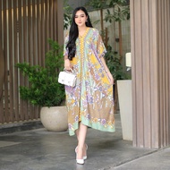 (Jessa) Saukia Daster ld 150 soft rayon breastfeeding friendly Jumbo Casual Sleepwear for Women, Mot