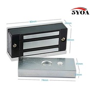12V Electronic Drawer Lock Electric Magnetic Cabinet Door Locks 60kg 100lbs Holding Force Electromag