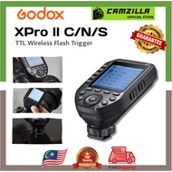 Godox Xpro II TTL 2.4G Wireless High Speed Sync 1/8000s 11 Customizable Functions 5 Group Button 4 F