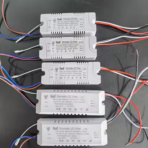25W 30W 35W 40W 50W 60W AC85-265V DC22-32V Dimmaldle LED driver power supply for ceiling lights and 