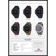 PRIA Digitec digital 5033 original Men's Watches 4.7mm