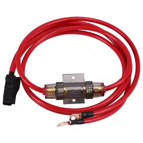 Amplifier Power Cord Independent Power Cord Plug 10Mm 2 Cable With A 5 Amp Fuse For BMW ID6 L7/Bo/BA