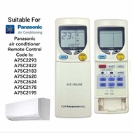 Replacement For Panasonic Air cond Air conditioner  Remote Control Compatible For A75C2293 A75C2422 