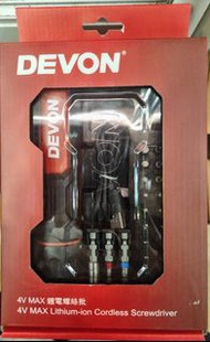 DEVON 大有 – 4V 鋰電螺絲批 5617-Li-4